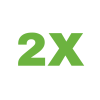 2x